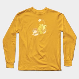 Banana Cat Long Sleeve T-Shirt